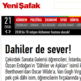 Dahiler ve Aşkları Sergisi