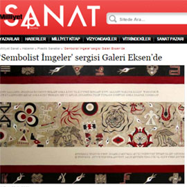 Basın – Sembolist İmgeler – Milliyet Sanat